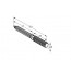 INOX Vijak M8x60 HANGER A2 DIN9210