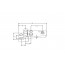 Inox tečaj 54X37X4,5mm AISI316