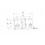 INOX Tečaj 00 38X38X4,5mm AISI304