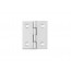 Inox tečaj 40X40x0,8 AISI304