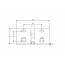 Inox tečaj 40X40x0,8 AISI304