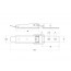 Inox zapiralo 102x16 AISI304