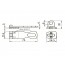 Inox zapiralo 75x25 AISI316